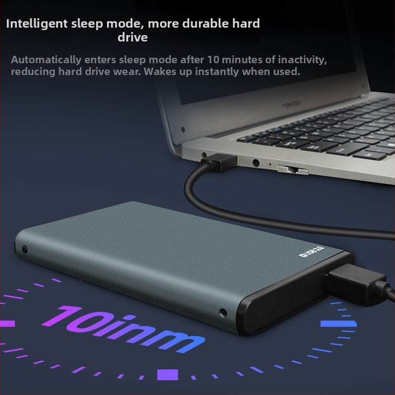 Externé kovové puzdro pre notebook SATA HDD/SSD s USB 3.0