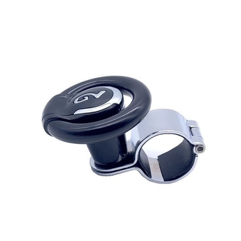 Помощна топка за кормилото YI-263, BREE; пластмаса + алуминий; универсална съвместимост; тегло 0,28 кг; печат на лого