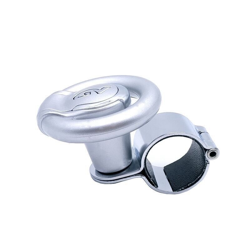 Помощна топка за кормилото YI-263, BREE; пластмаса + алуминий; универсална съвместимост; тегло 0,28 кг; печат на лого