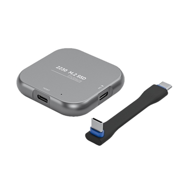 Vanjsko kućište za SSD M.2 2230 NVMe, USB-C, aluminijska legura, podržava do 4 TB, 10 Gbps