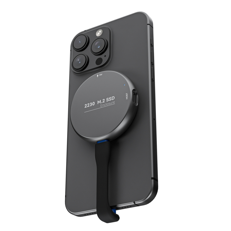 Vanjsko kućište za SSD M.2 2230 NVMe, USB-C, aluminijska legura, podržava do 4 TB, 10 Gbps