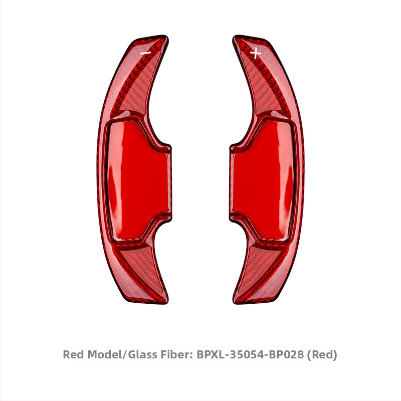 Dekoratívna rámeň volantu pre Ford Mustang s vzhľadom karbónových vlákien (Značka Hongbai; Materiál: plast; Vhodné modely: Mustang; Inštalácia: lepidlo; Výrobný proces: horúce lisovanie oceľovej formy)