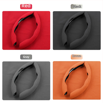 Potah na volan z semišu, protišmykový, dizajn Aurora 45 Star Pulse, kompatibilný s Land Rover Defender a Discovery Sport