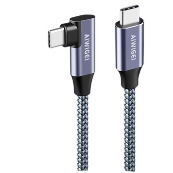 Cablu de date USB 3.2 Type-C cu husă pentru hard disk portabil, 20 Gbps, încărcare PD rapidă, proiecție 4K