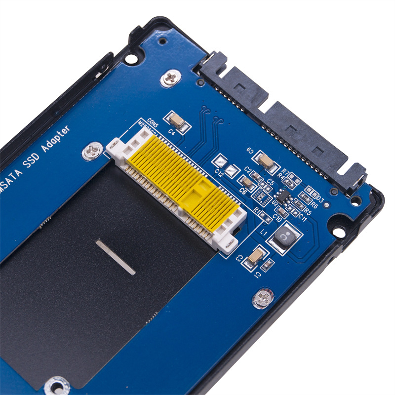 SSD kućište iz mSATA na SATA3.0, aluminijska legura, SATA3 6Gbps, podržava do 2TB, OEM obrada