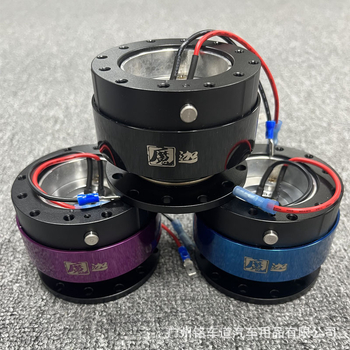 Ming Lane trojgeneračné rýchle uvoľnenie základne volantu - hliníková zliatina, univerzálna kompatibilita, 1 kg, tlačené logo OK