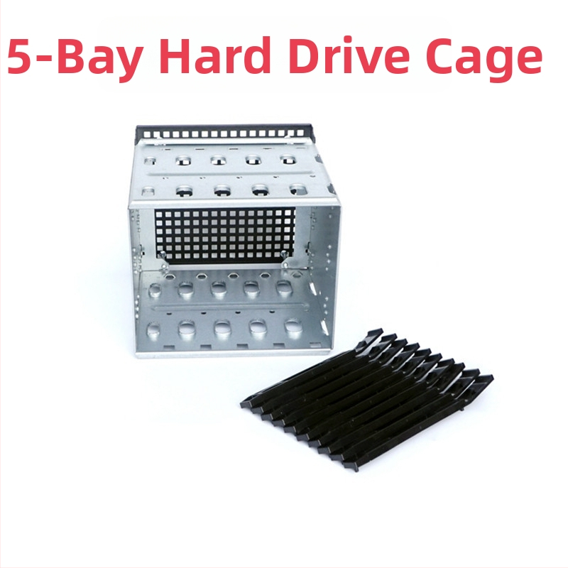 Hliníkové HDD púzdro pre 3,5'' do 5,25'' pozície, kapacita 3 disky, QY