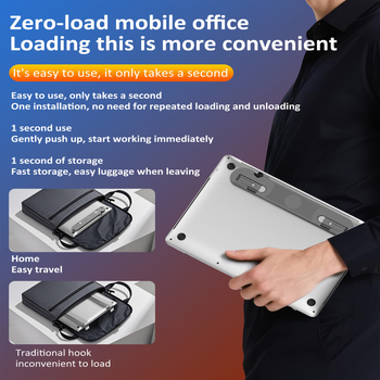 Okute H011/H012 USB-C stojan pre notebook s HDMI, čítačkou kariet a USB 3.0, s externým napájaním