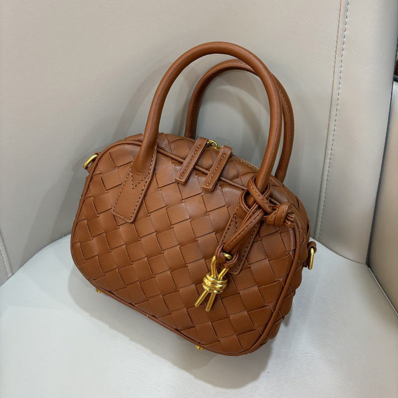 Mini crossbody torba od PU materijala, tkana tekstura, oblik jastuka, zatvaranje zatvaračem, PU podstava