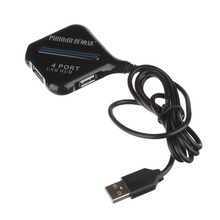 Punada I-1005 USB 2.0 4-portový hub s externým napájaním, kábel 1 m