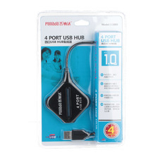 Punada I-1005 USB 2.0 4-portový hub s externým napájaním, kábel 1 m