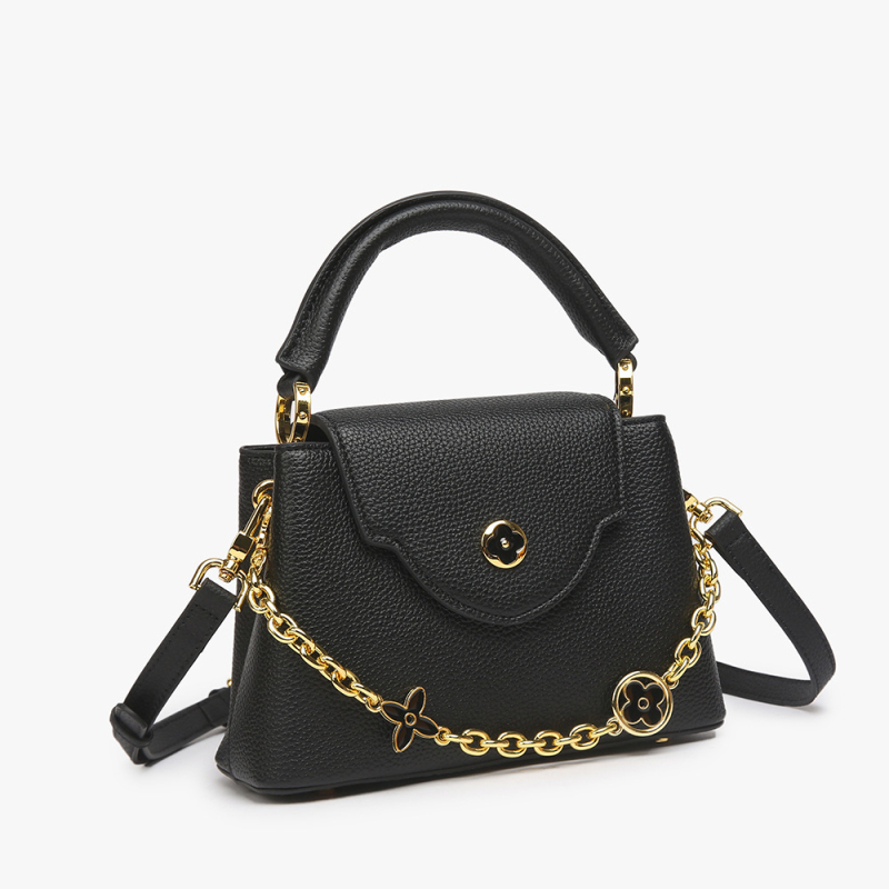 Dámska PU crossbody taška s vrchnákom, horizontálny štvorec, polyesterová podšívka, vnútorné vrecká na telefón a občiansky preukaz