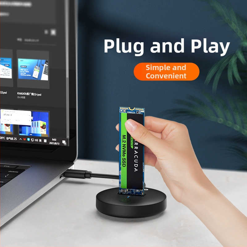 Maiwo externé M.2 NVMe puzdro pre SSD, USB-C 3.1, 10Gbps, až 2TB, NGFF, model K1698P