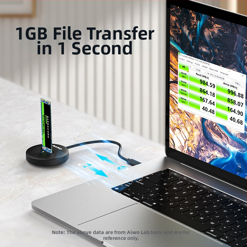 Maiwo externé M.2 NVMe puzdro pre SSD, USB-C 3.1, 10Gbps, až 2TB, NGFF, model K1698P