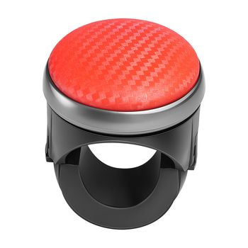 Топка за усилване на волана с метален лагер за автомобили | ABS корпус; силиконова капачка; тегло 71 г; едноръчно управление; подходяща за автомобили; без лого