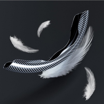 Acoperire volan auto din fibră de carbon, rezistent la abraziune, antiderapant, universal pentru toate sezoanele, personalizabil, greutate 0,17 kg