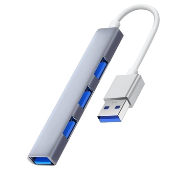 USB 3.0 hub docking stanica, 4-portni razdjelnik za laptop