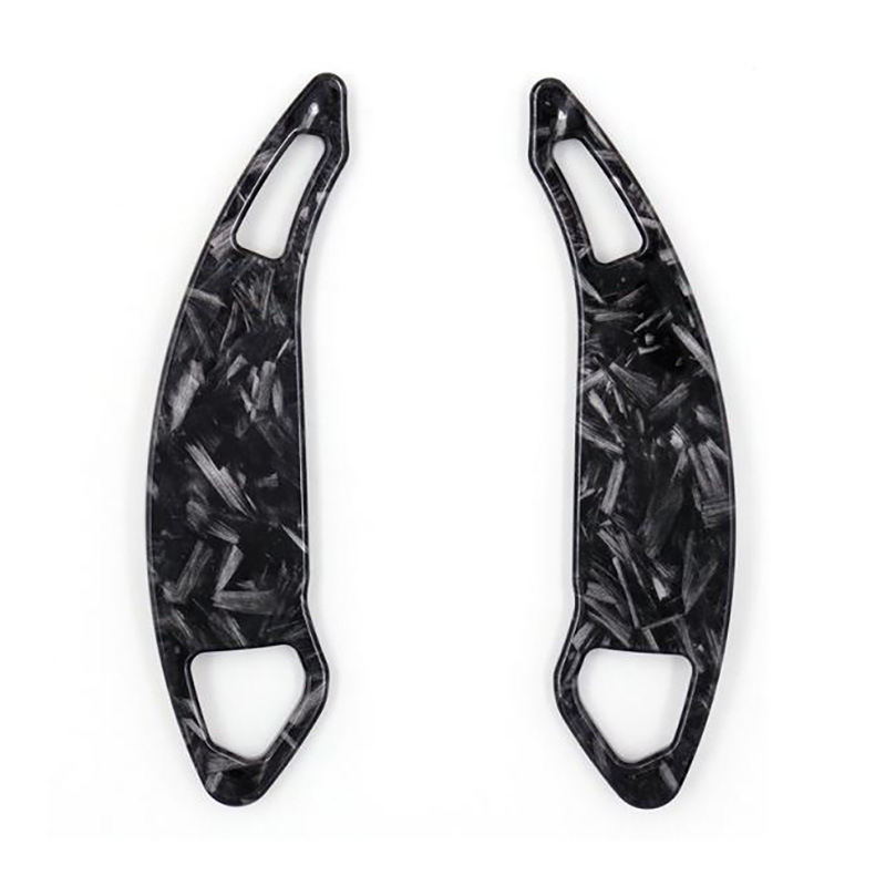 Палетки за превключване на скоростите на волана, карбонова текстура, ABS с воден трансфер печат, 100 g, за MG6, MG5, HS, RX5, RX8, Linghang, Ruiteng