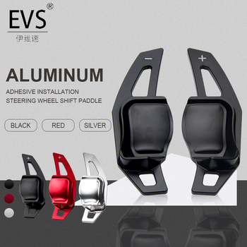 Декоративни алуминиеви лостчета за смяна на предавките на волана за VW Golf 6, Sharan и SEAT — Ivy speed EVS; Материал: алуминиева сплав; Персонализация: да; Логото: отпечатано