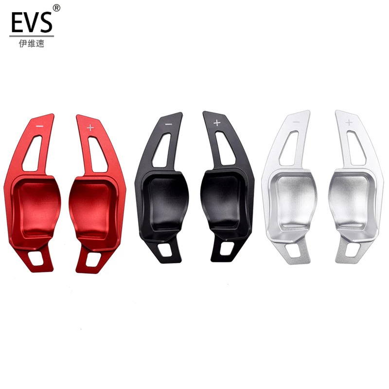 Декоративни алуминиеви лостчета за смяна на предавките на волана за VW Golf 6, Sharan и SEAT — Ivy speed EVS; Материал: алуминиева сплав; Персонализация: да; Логото: отпечатано