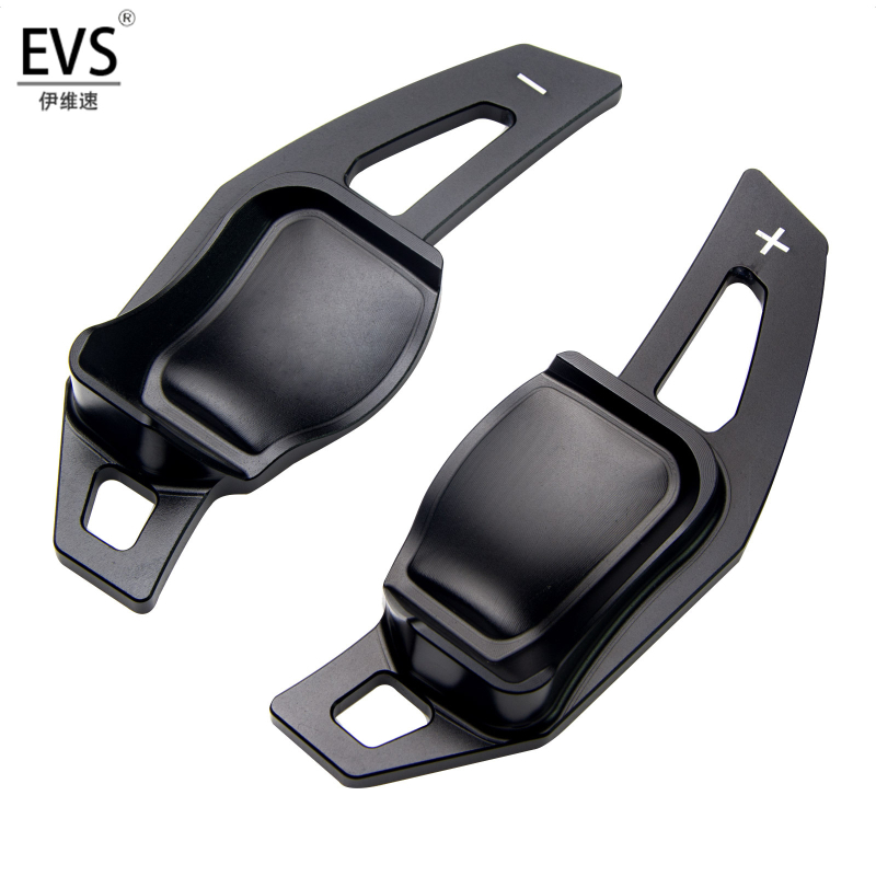 Декоративни алуминиеви лостчета за смяна на предавките на волана за VW Golf 6, Sharan и SEAT — Ivy speed EVS; Материал: алуминиева сплав; Персонализация: да; Логото: отпечатано