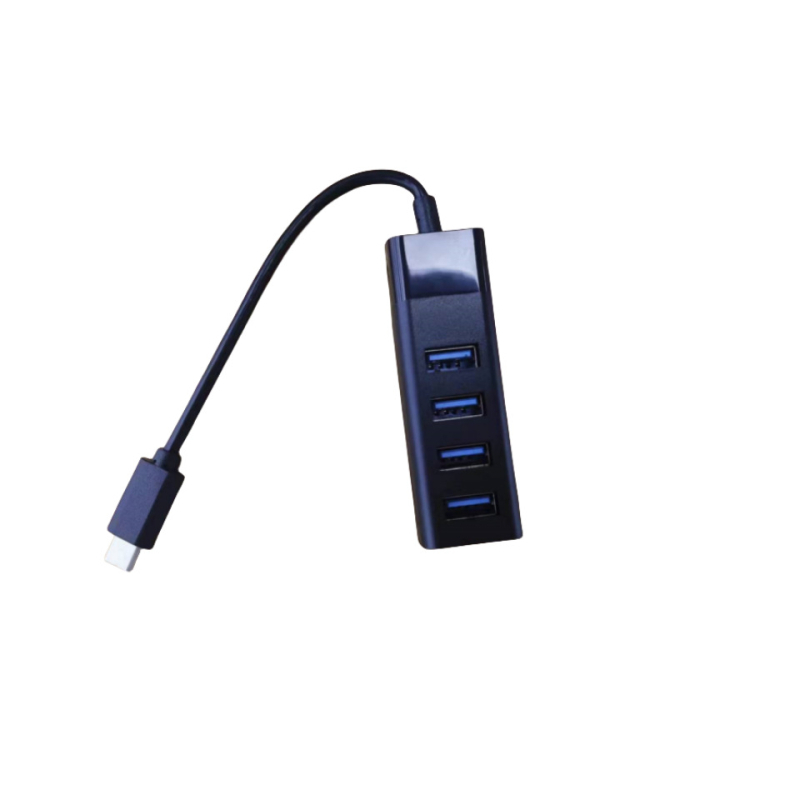 USB 3.0 1:4 rozbočovač pre notebook, vysokorýchlostný prenos až do 5 Gbps