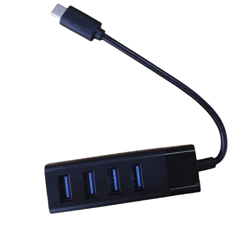 USB 3.0 1:4 rozbočovač pre notebook, vysokorýchlostný prenos až do 5 Gbps