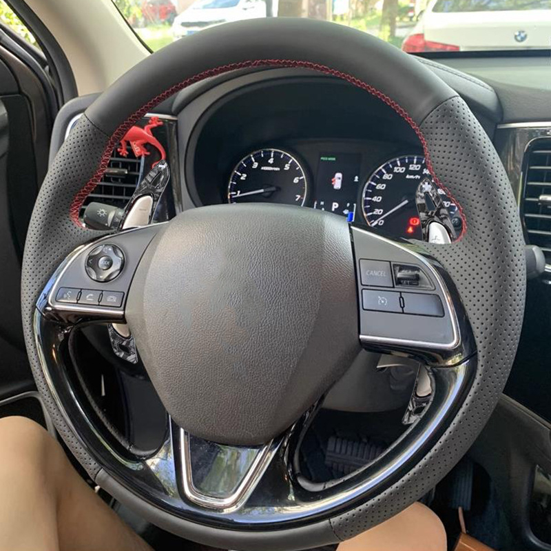 Panel modula poluge mjenjača volana za Mitsubishi Outlander Jinxuan Yige — YY, ABS karbonsko vlakno, težina 100 g, moguć tisak logotipa