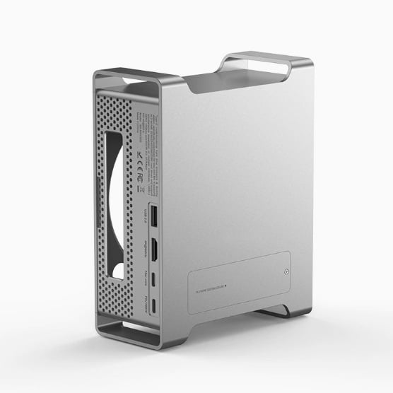 Mac mini M4 dokovacia stanica s M.2 NVMe skrinkou, USB-C, 10 Gbps, bez externého napájania