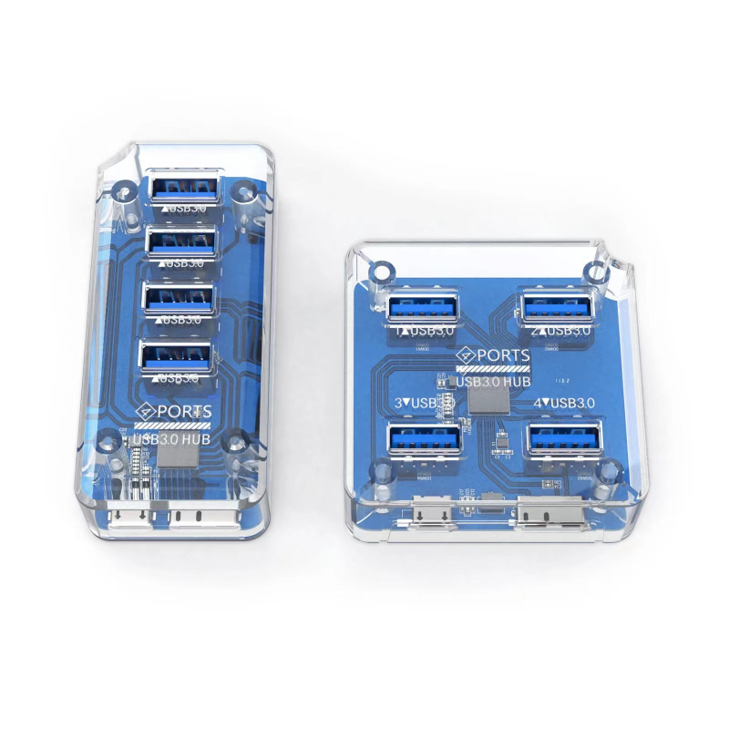 YYT USB 3.0 4-portni hub, 1 na 4 USB razdjelnik, docking extender bez vanjskog napajanja