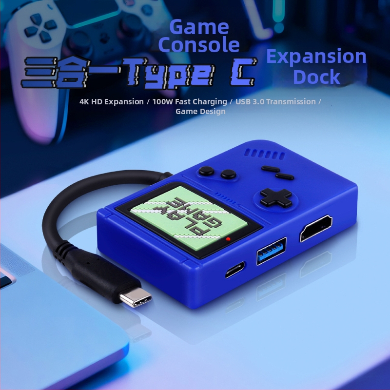 HDMI dokovacia stanica s USB 3.0 hubom (Type-C) – 3 porty, 5 Gbps, napájaná cez zbernicu