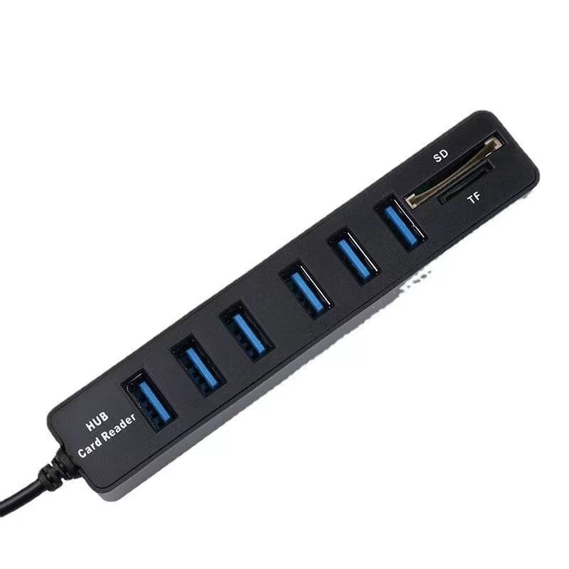 SCL-2077 hub USB 2.0 cu 6 porturi, alimentat prin USB (fără sursă externă)