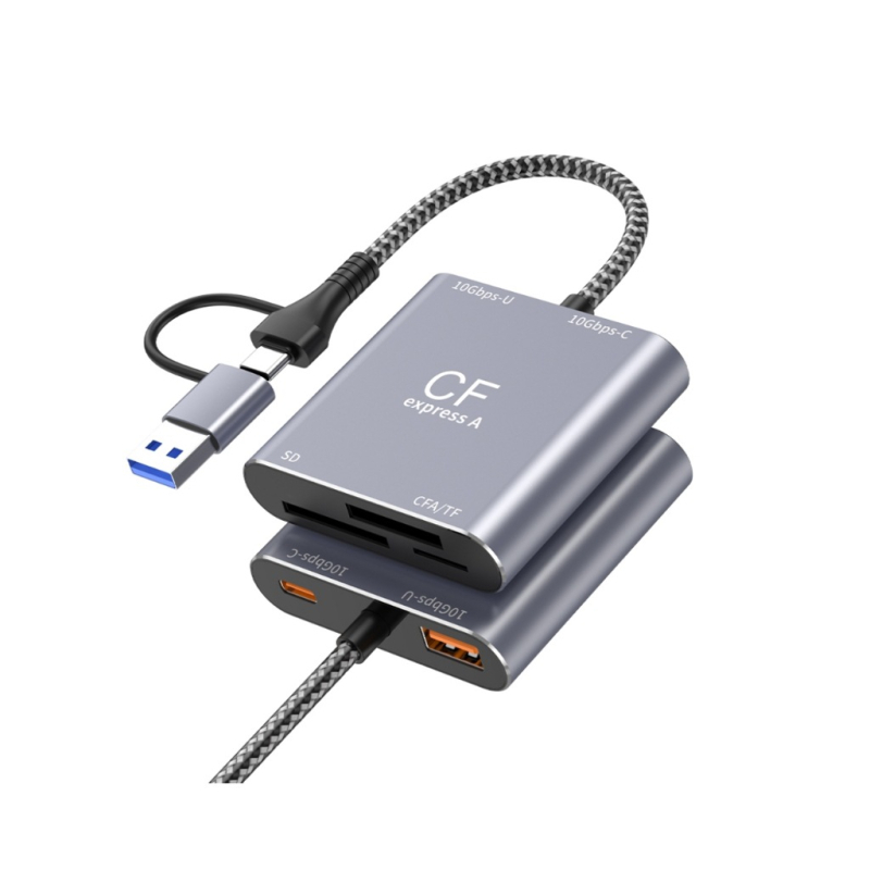 Xinqiyi CFexpress Type A čítačka kariet USB 3.2 Gen2 10 Gbps XQY-210