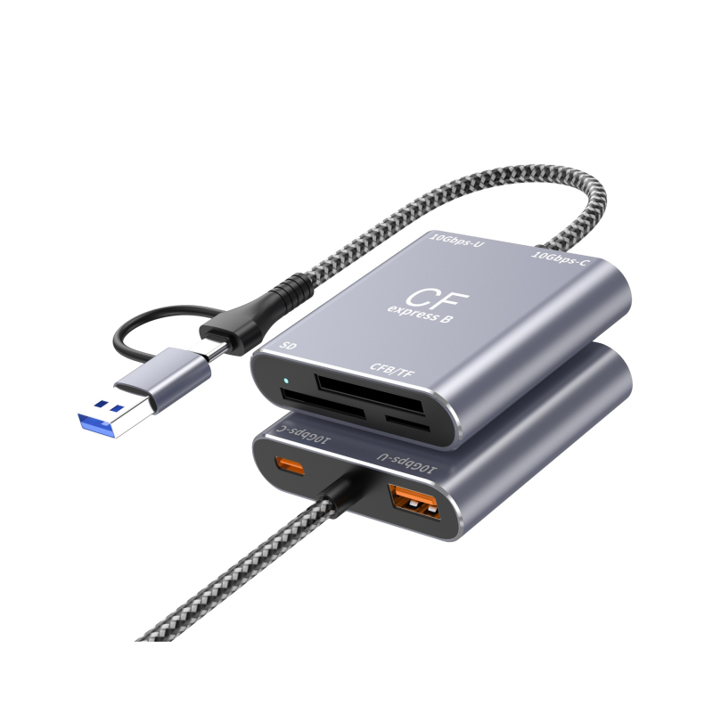 Xinqiyi CFexpress Type A čítačka kariet USB 3.2 Gen2 10 Gbps XQY-210