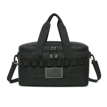 Чанта за къмпинг оборудване с голям капацитет, камуфлажен модел, изработена от нейлон-ABS, унисекс, за спорт на открито, есенно издание 2023