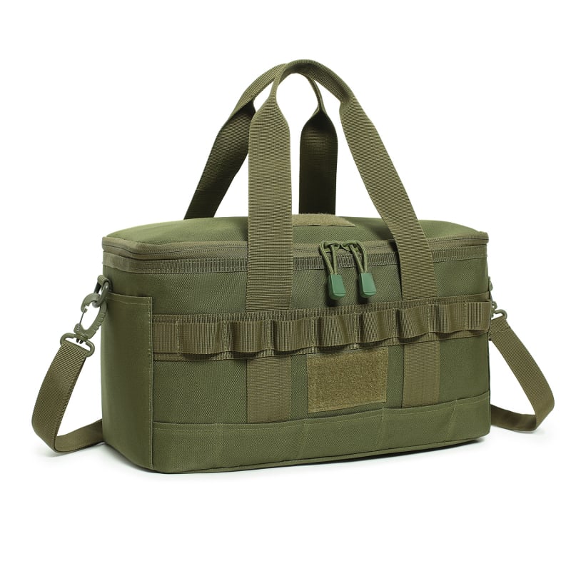 Чанта за къмпинг оборудване с голям капацитет, камуфлажен модел, изработена от нейлон-ABS, унисекс, за спорт на открито, есенно издание 2023