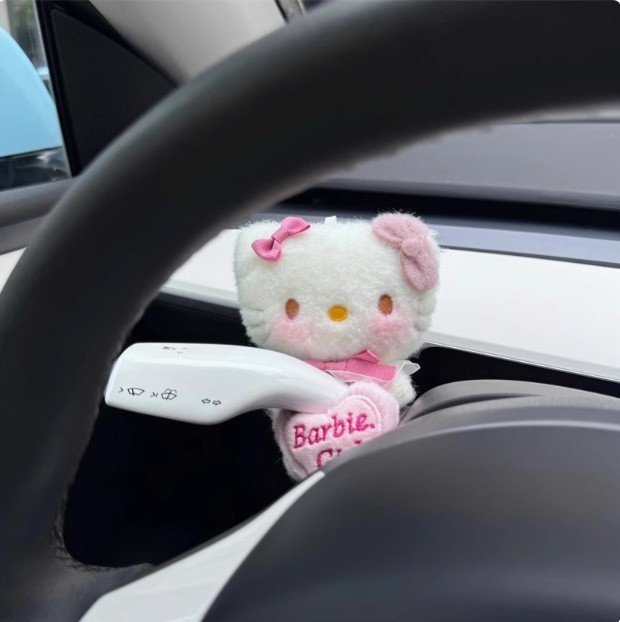 Biztonsági öv vállpárna, plüss, Hello Kitty, 85 g