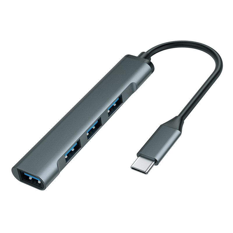 USB 3.0 hub s 4 porta, napajanje preko USB-a, 9 cm kabel, 5 Gbps