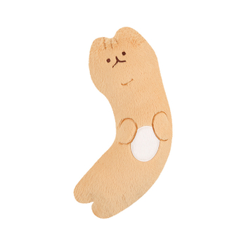 Detská plyšová podložka na rameno bezpečnostného pásu auta, cartoon dizajn — polyester, 0,35 kg, univerzálny kryt pásu, Cow Mom Craftsmanship