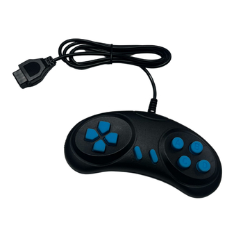 USB kabelski gamepad s povratnom vibracijom, u obliku mjeseca, za PC i konzole