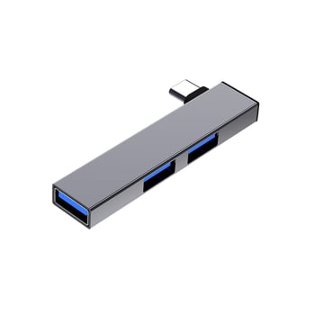 Hub USB 3.0 Type-C, 3 porturi (1 intrare → 3 ieșiri) – 5 Gbps, alimentare prin bus, model Xcf-111