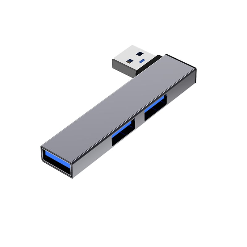 Hub USB 3.0 Type-C, 3 porturi (1 intrare → 3 ieșiri) – 5 Gbps, alimentare prin bus, model Xcf-111
