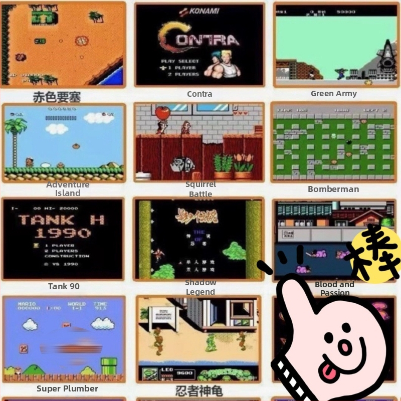 Kućna TV igraća konzola s bežičnim kontrolerom i dvostrukim joystickom — model Retro Arcade, HDMI sučelje, osnovni nivo