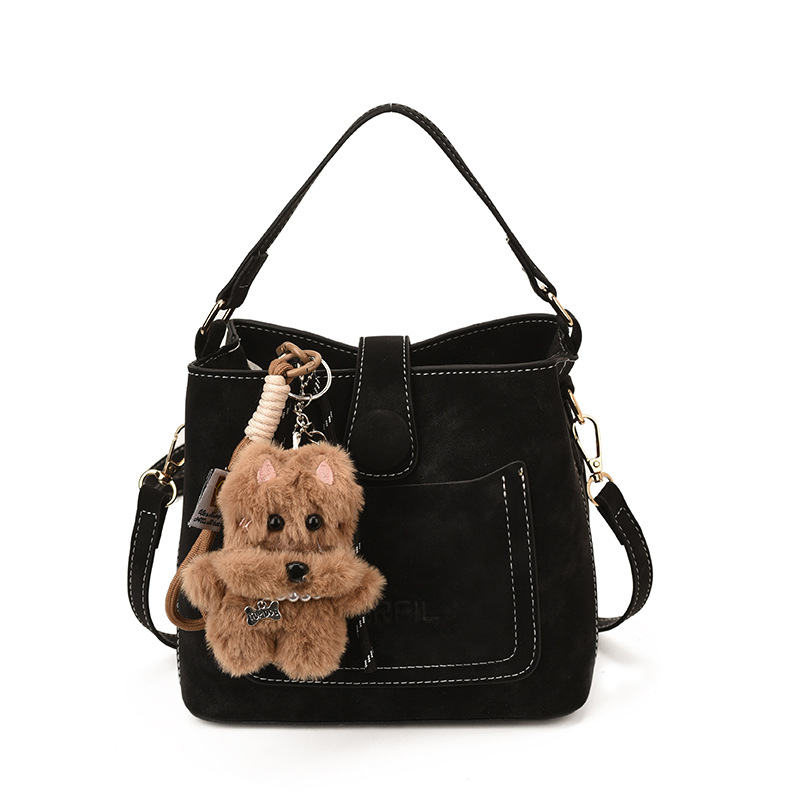 PU vedrová taška pre ženy — mestský štýl, zvislý štvorcový tvar, zapínanie na zips, vrecko na telefón, Zima 2023