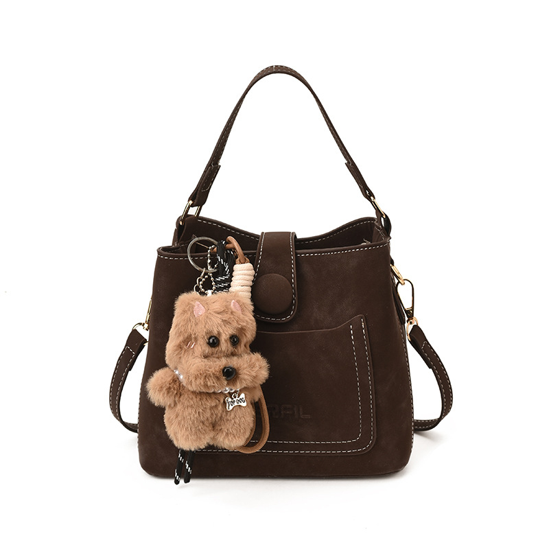 PU vedrová taška pre ženy — mestský štýl, zvislý štvorcový tvar, zapínanie na zips, vrecko na telefón, Zima 2023