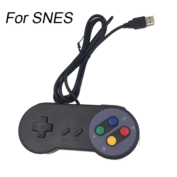 PC gamepad pre PC s USB rozhraním, káblové pripojenie, kompatibilný s PC, ABS telo, kábel 1,5 m