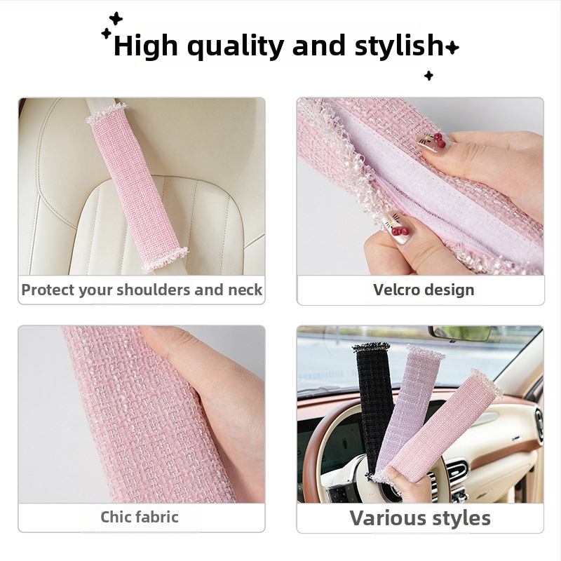 Ochranný vankúš na rameno bezpečnostného pásu vozidla – anti-strangulation dizajn, prémiový kryt na pás Nabalu