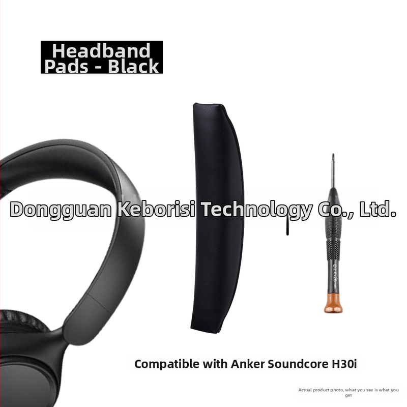 Náhradné podložky pre hlavu slúchadiel pre Anker Soundcore H30i – Koberson, originálny tvar formy, prispôsobená skúšobná spracovanie