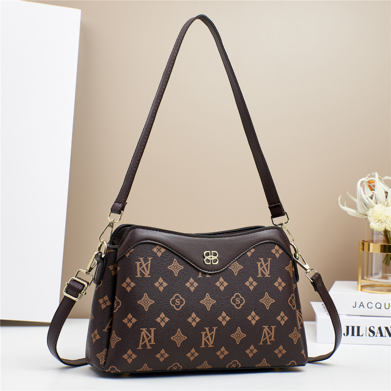 PU-ből készült crossbody táska, függőleges négyzet alak, háromdimenziós külső, cipzárral nyitható, poliészter bélés, belső telefonzseb — városi minimalistizmus