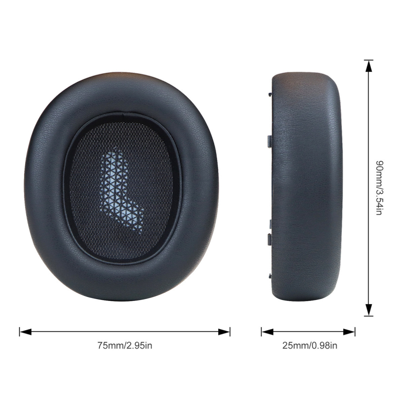 Kožna futrola za JBL Elite 750NC, meka tekstura, jednostavna ugradnja, kompatibilno s JBL Elite 750NC, izlazak 2025.4
